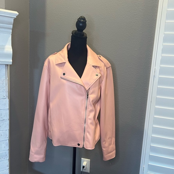 INC Vegan Motto Pink XL Jacket - Picture 6 of 7